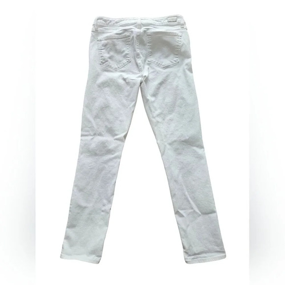 PAIGE  Skyline Ankle Peg Jeans in Optic White - Picture 3 of 8